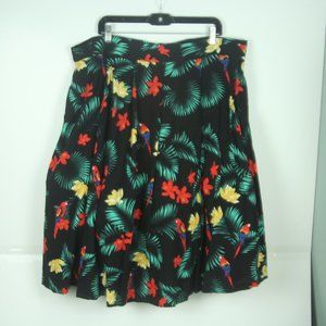 Torrid Retro Chic Tropical Full Skirt Size 3X